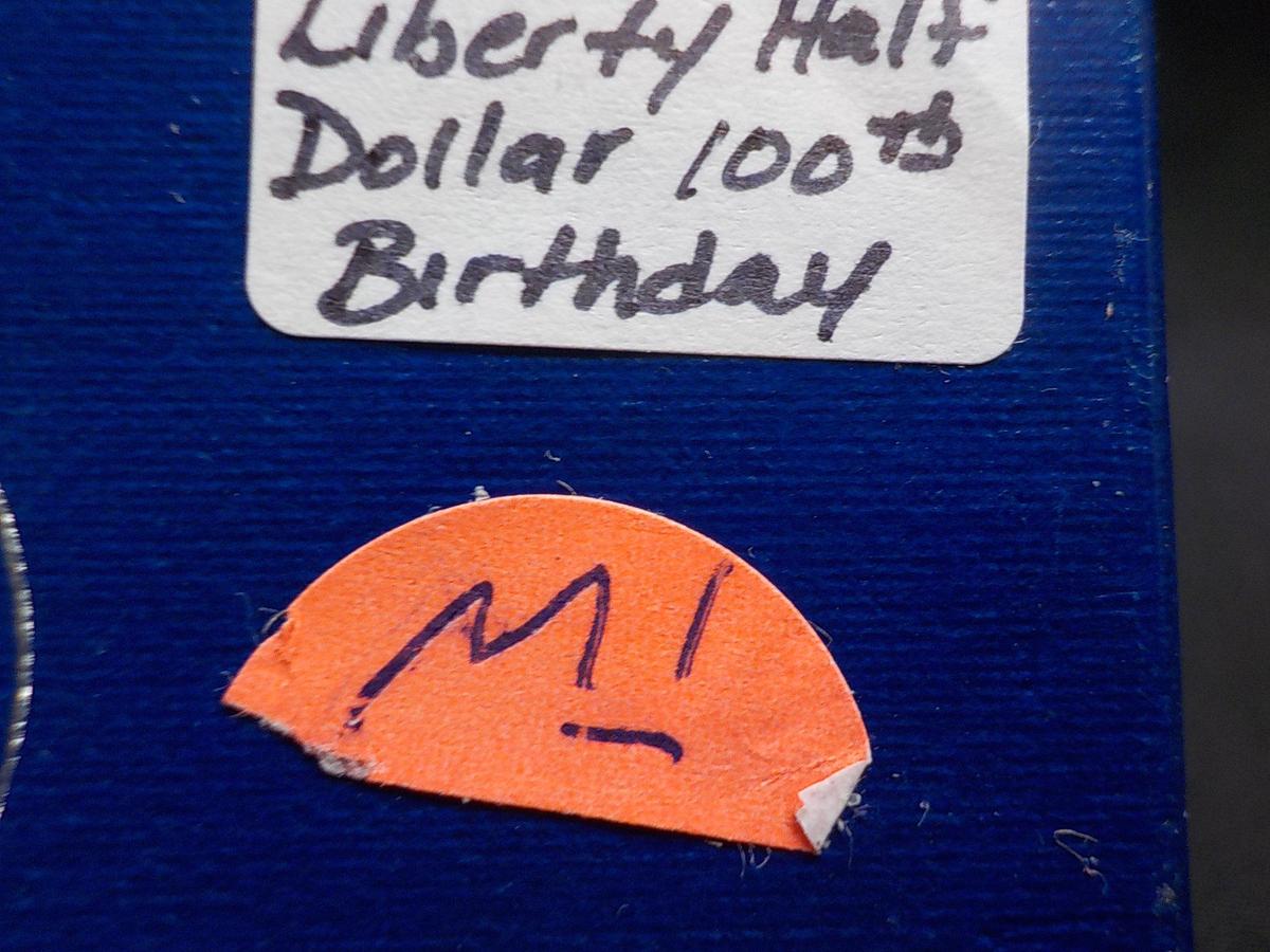 M1  UNC  Half Dollar 1986-D - Statue of Liberty