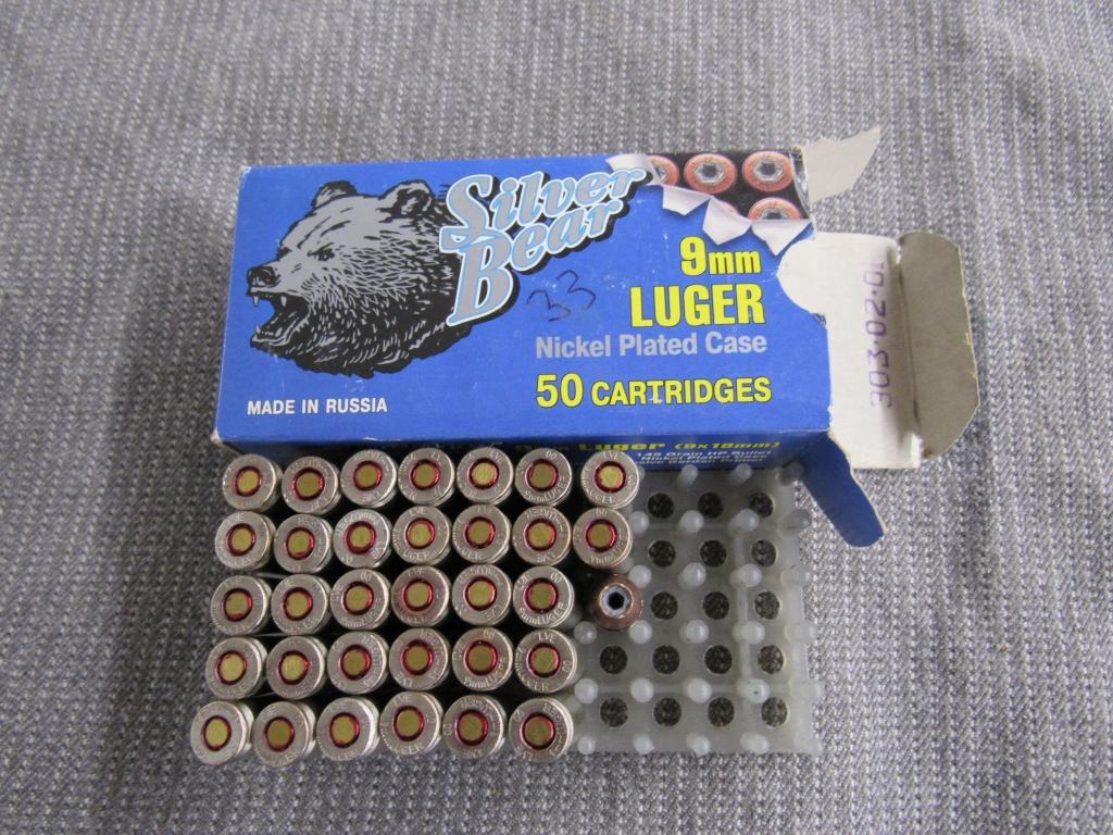 408rds 9mm ammo. some hunting/defence rds