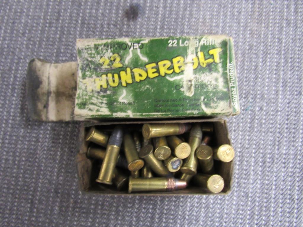 6 partial boxes 22lr. approx 180rds. 20rds tracers