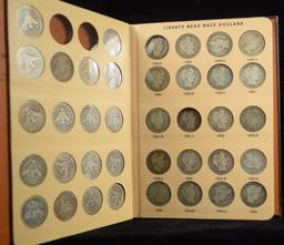 Dansco Book of Barber Half Dollars AG-VG Missing 92-O,S 98-S 01-S 15