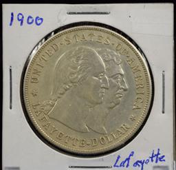 1900 Lafayette Dollar XF/AU