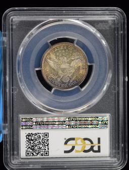 1916-D Barber Quarter PCGS MS-66 Rich Original Color