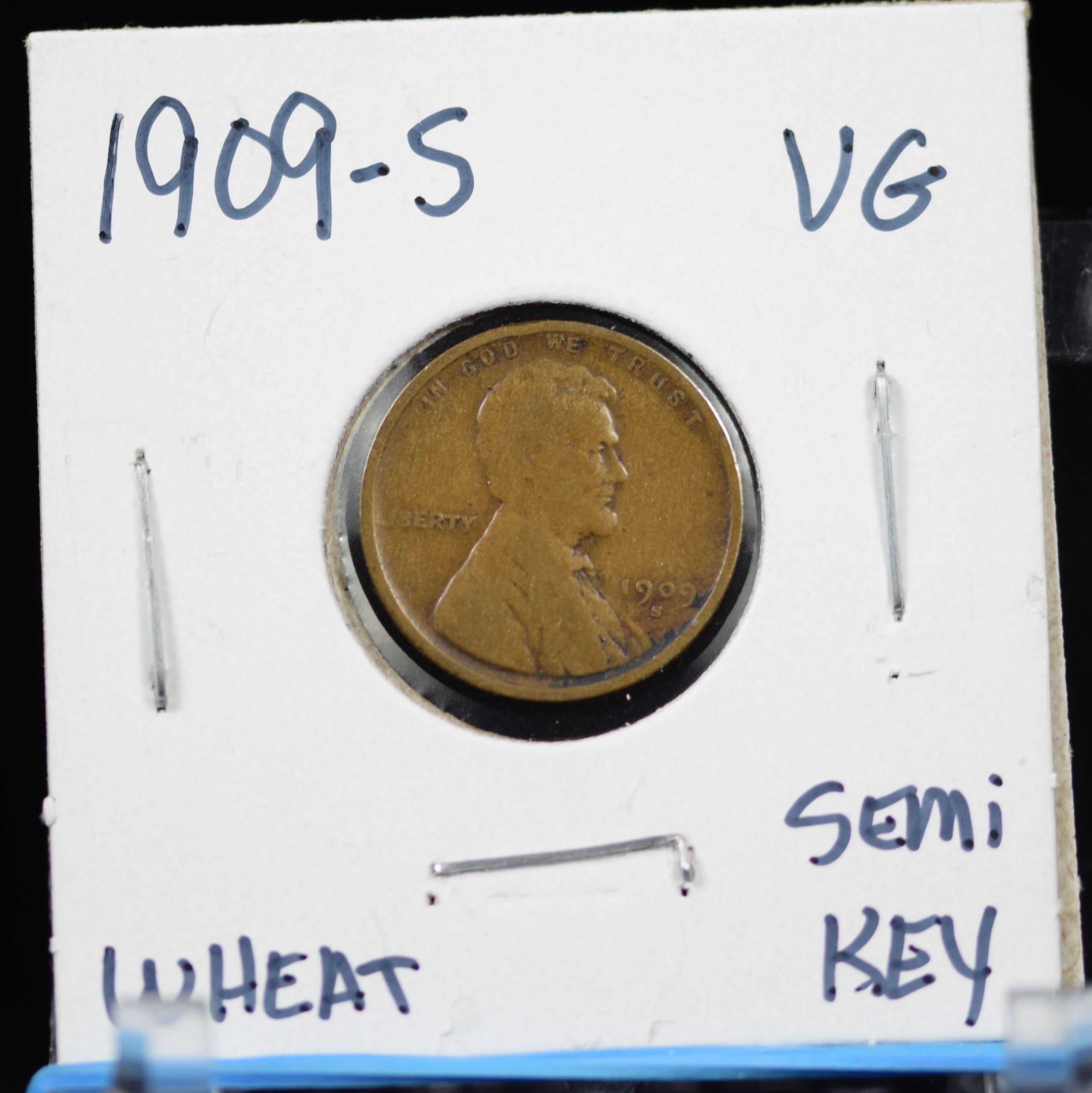 1909-S Lincoln Cent VG