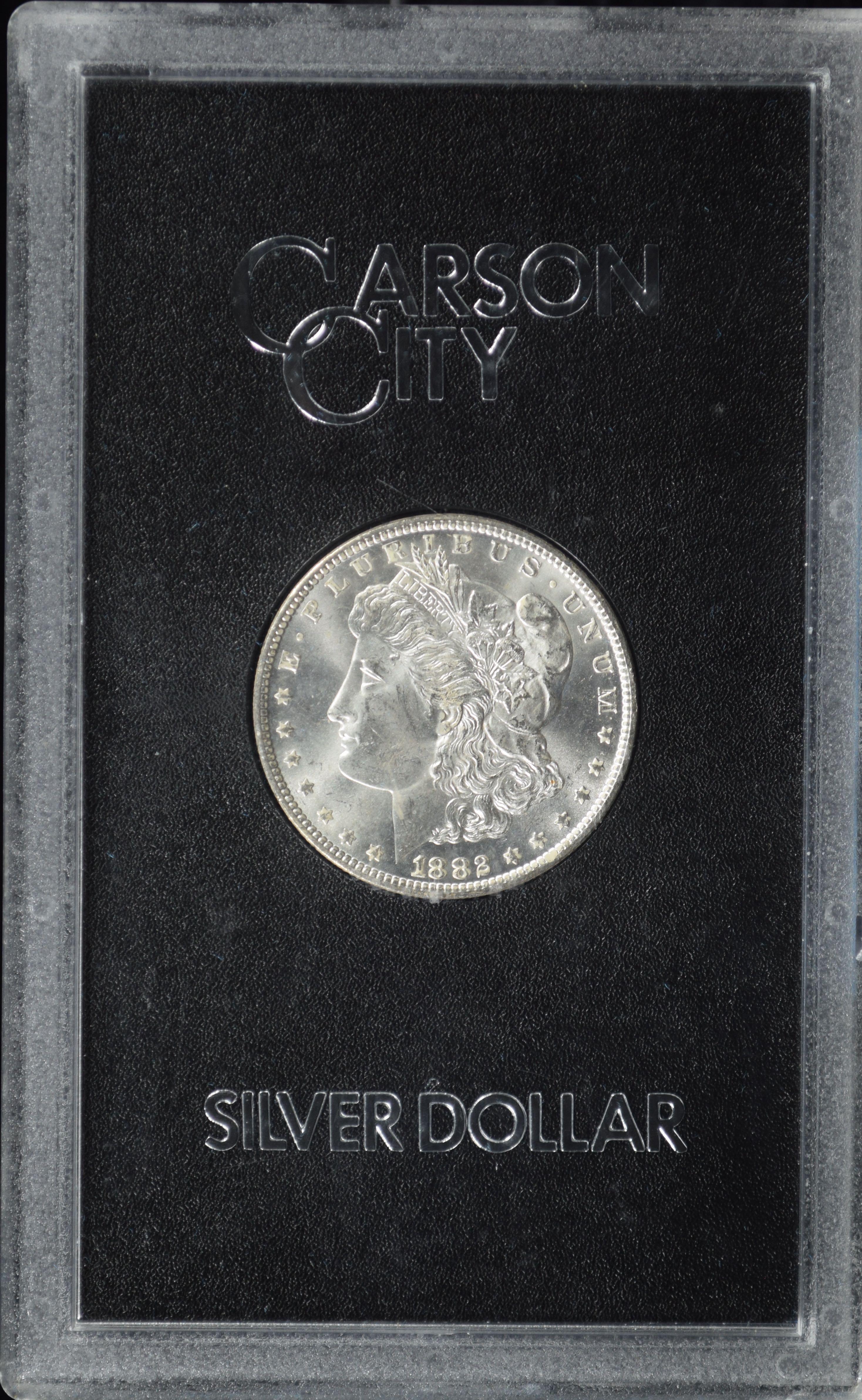 1882-CC Morgan Dollar GSA w/ Cert