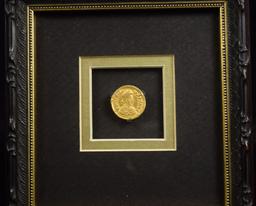 Gold 393-423 AD Honorius Gold Ancient Fine