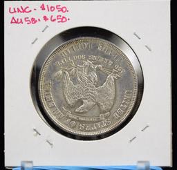 1877 Trade Dollar AU/UNC with P/L Quality