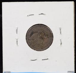 1835 Bust Dime Rotated Reverse VF