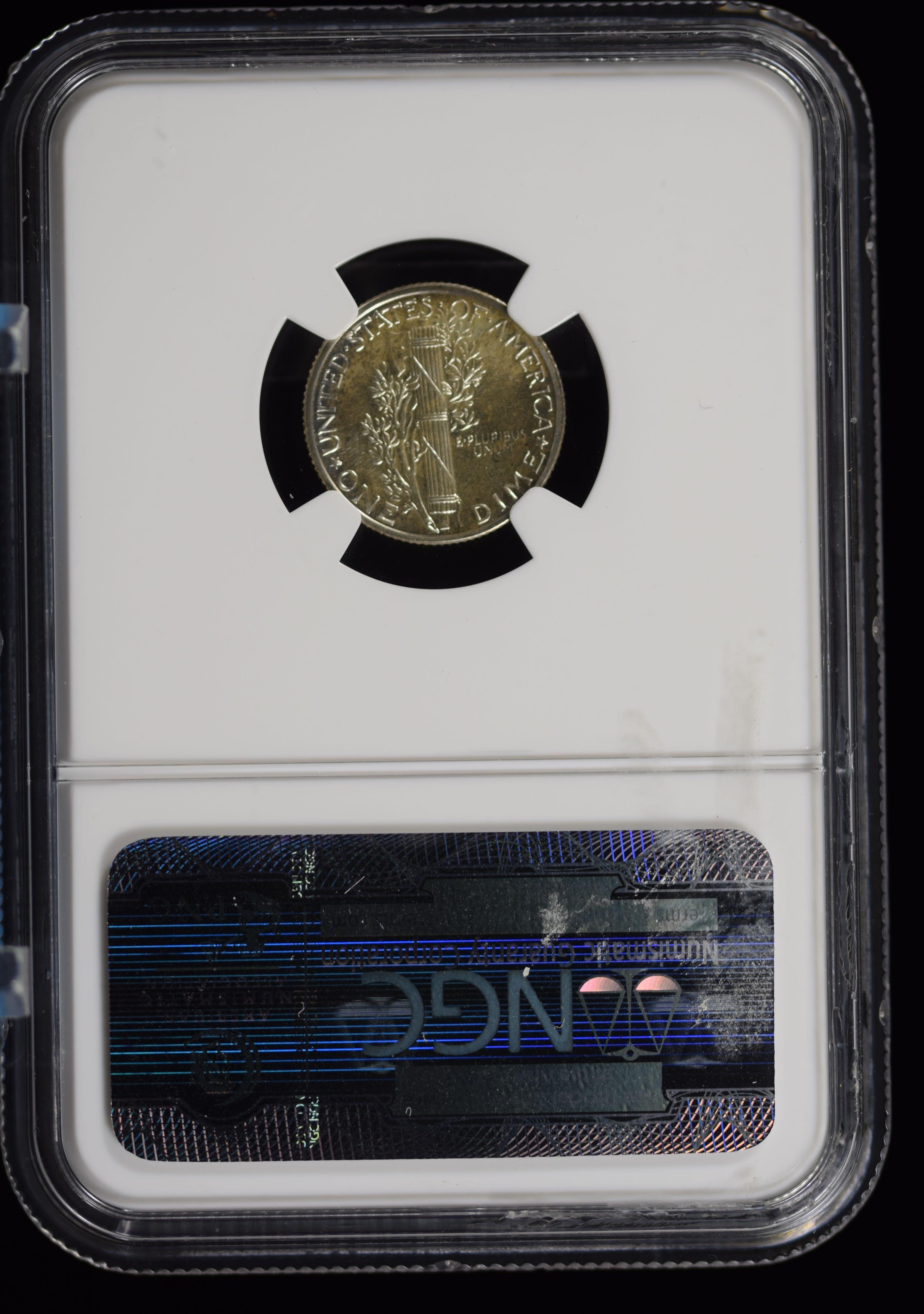 1939 Proof Mercury Dime NGC PF-66 CAC