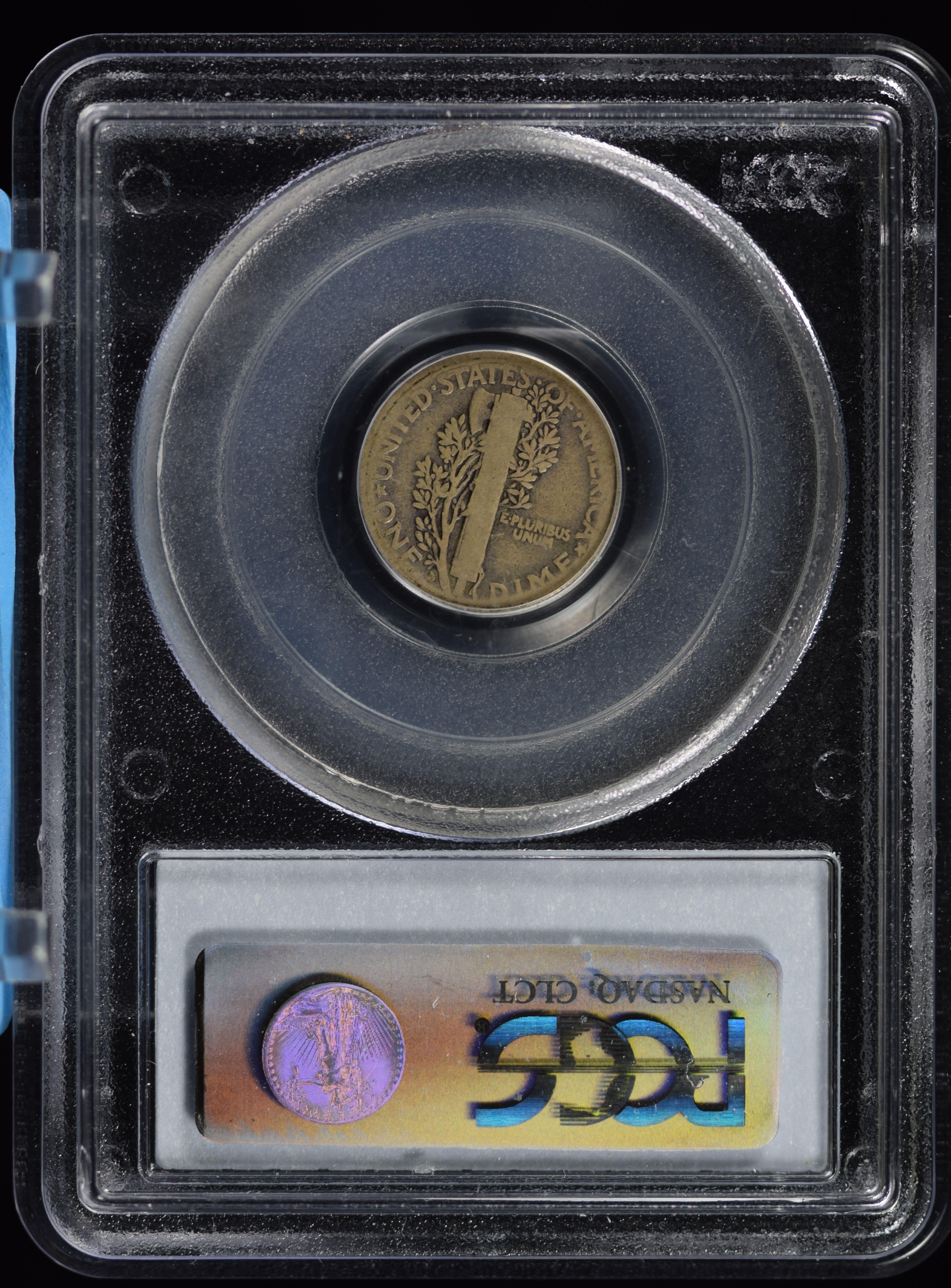 1916-D Mercury Dime PCGS AG 3