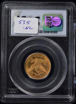 1882 $5 Gold Liberty PCGS MS-61