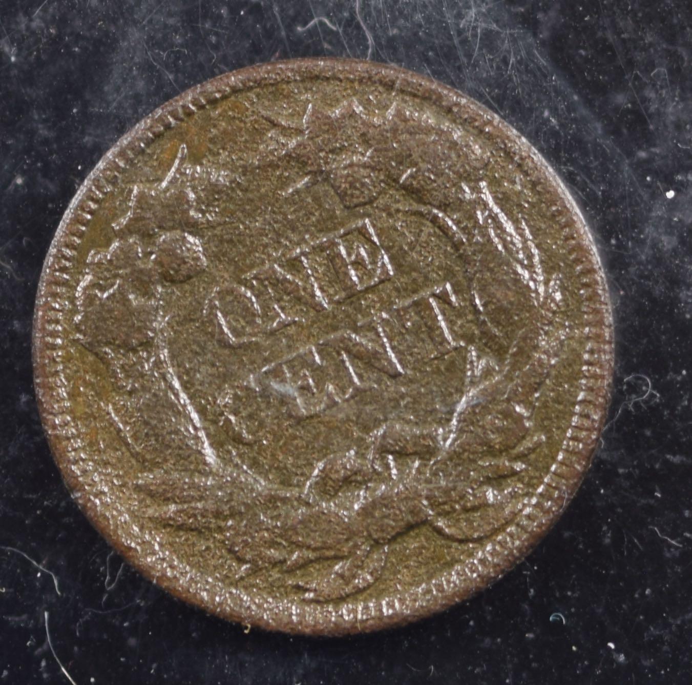 1858 LL Flying Eagle Cent XF