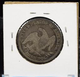 1838 Bust Half Dollar XF