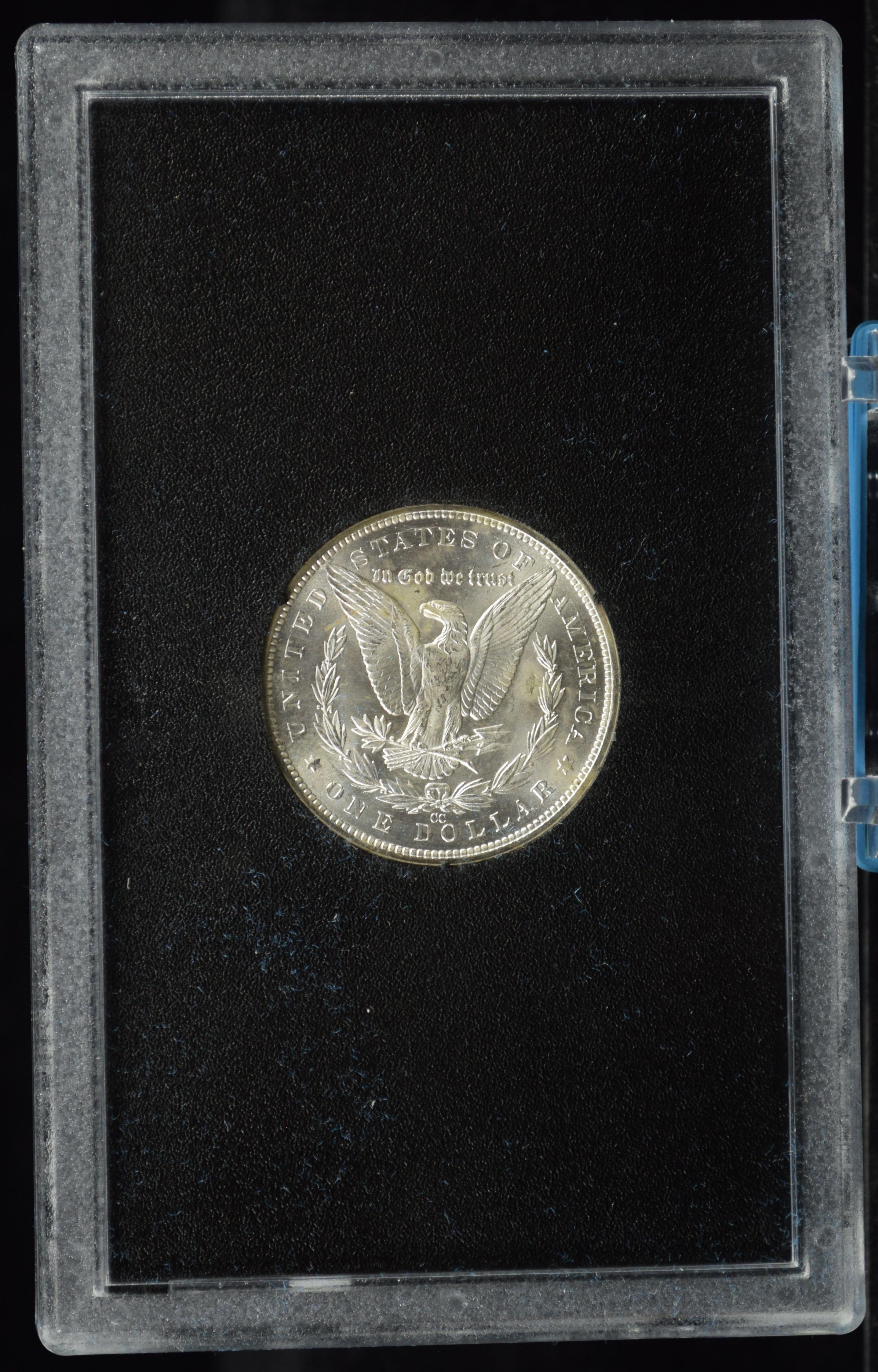 1883-CC GSA Morgan Dollar w/certificate MS64