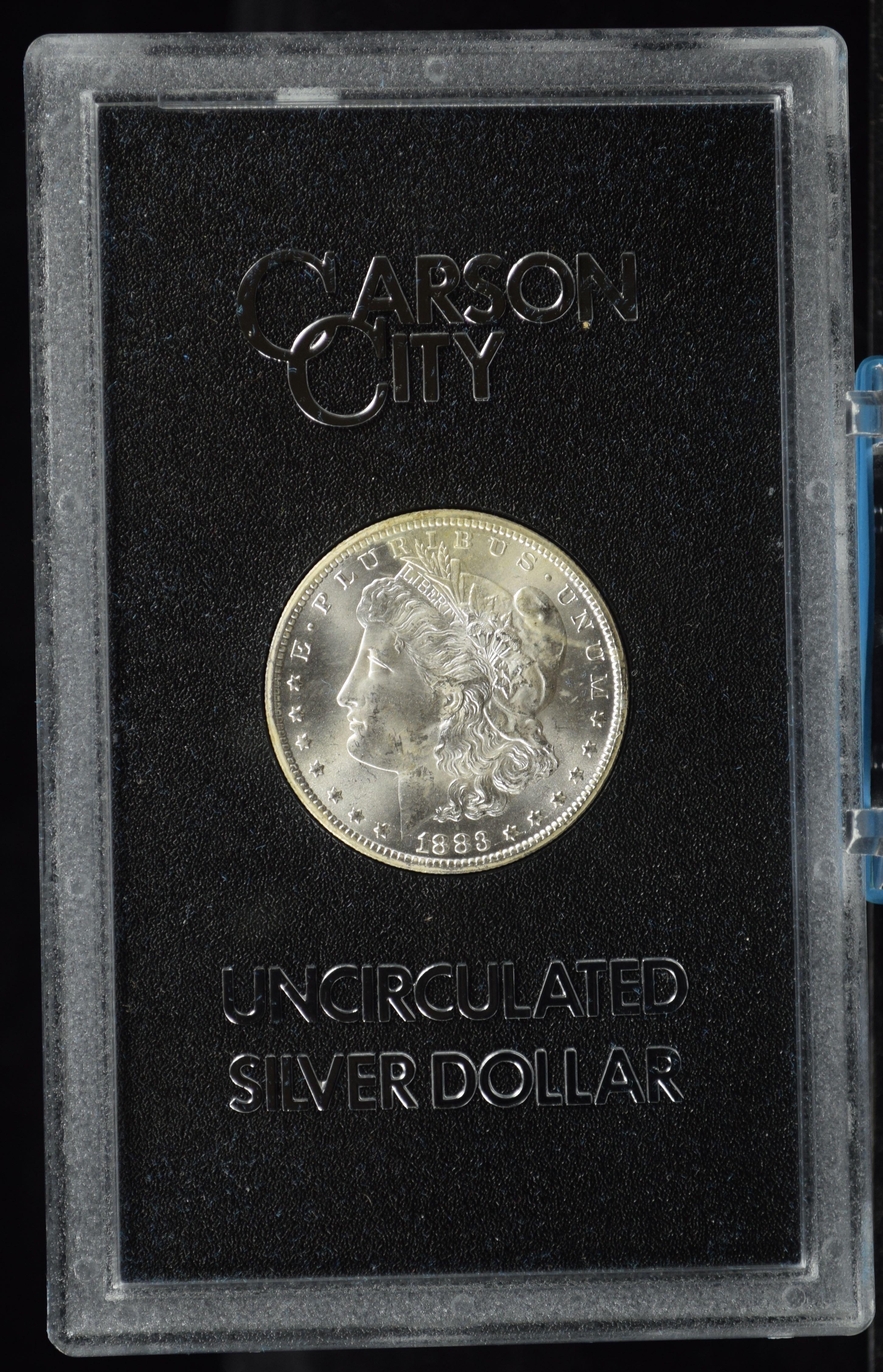 1883-CC GSA Morgan Dollar w/certificate MS64