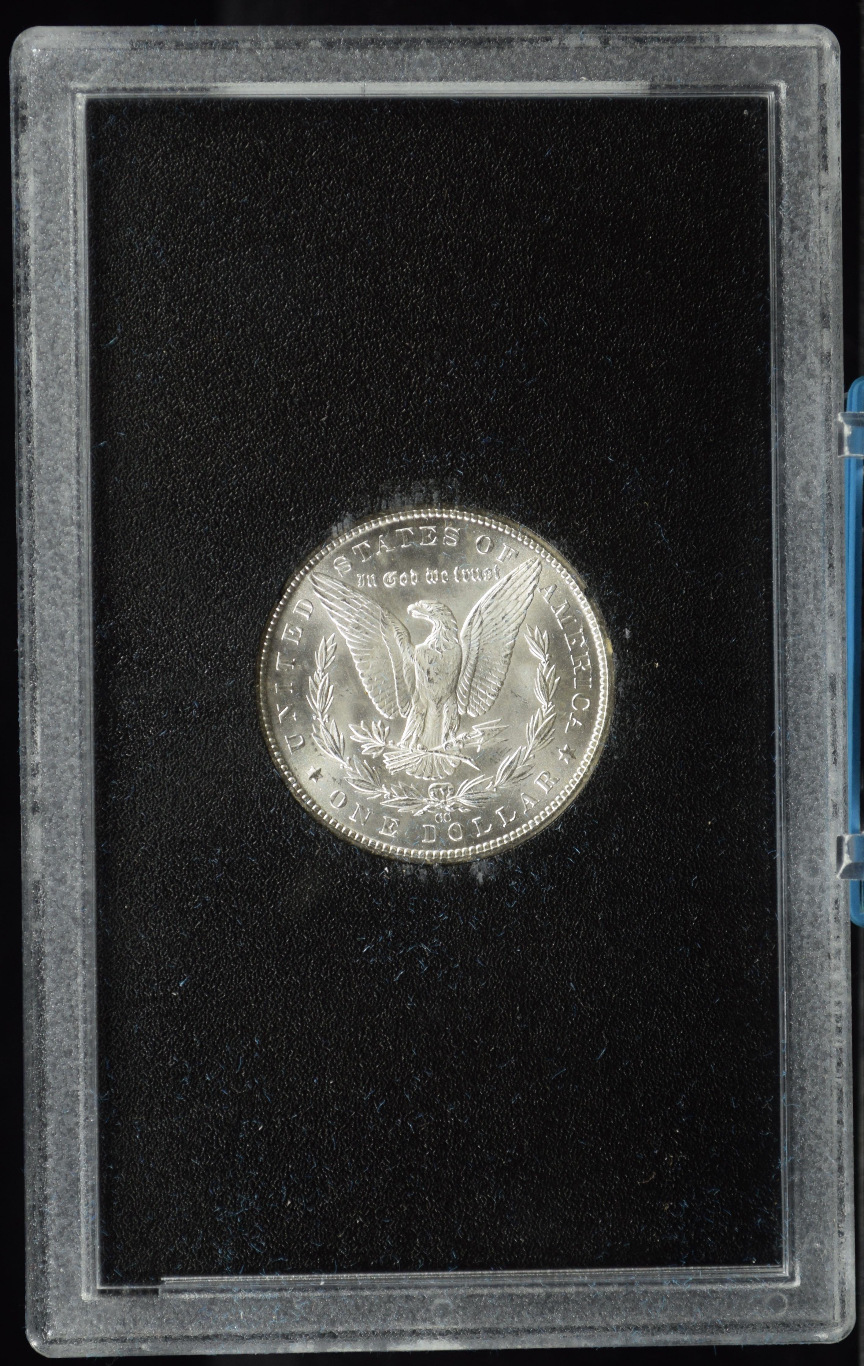 1884-CC GSA Morgan Dollar w/certificate MS64
