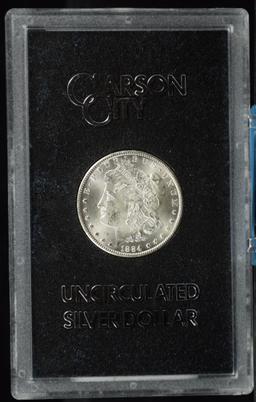 1884-CC GSA Morgan Dollar w/certificate MS64