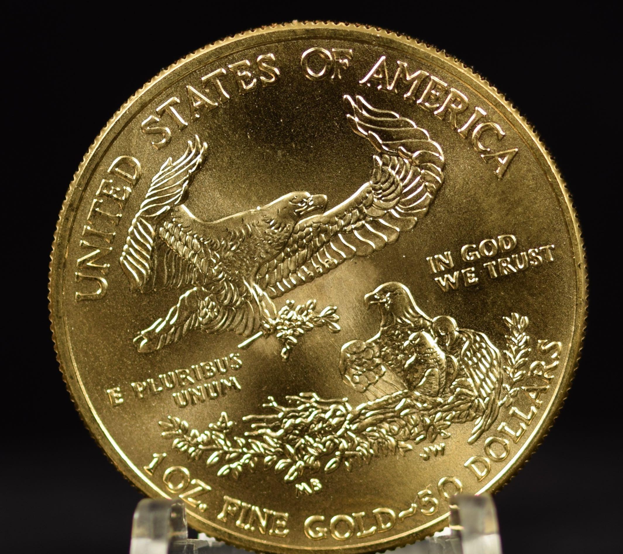 2017 $50 Gold American Eagle BU