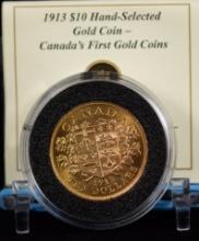 1913 $10 Canada's First Gold Coin