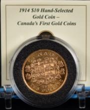 1914 $10 Canada's First Gold Coin