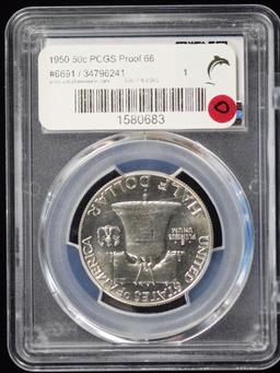 1950 Proof Franklin Half Dollar PCGS PR-66