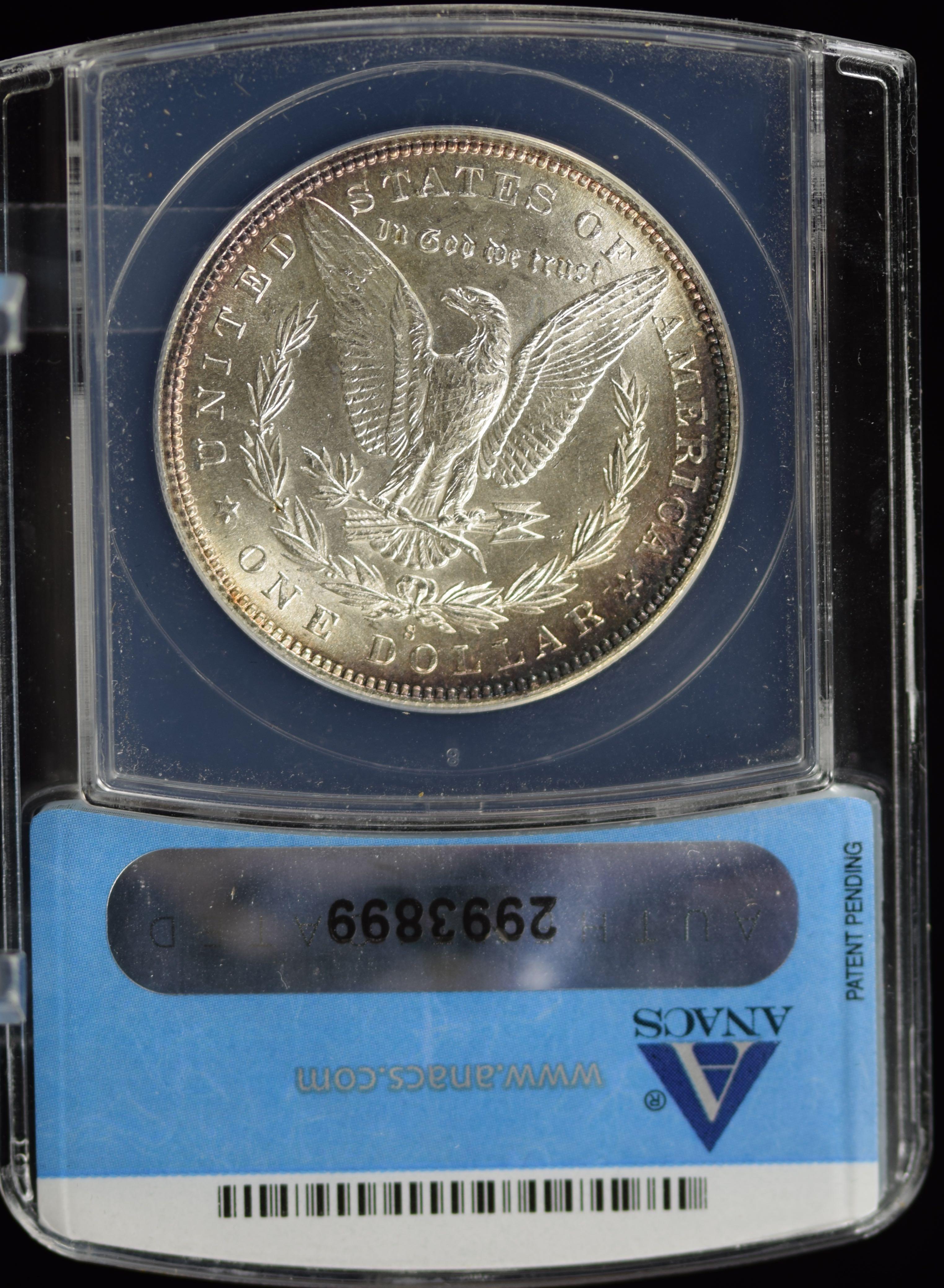 1888-S Morgan Dollar ANACS MS-62