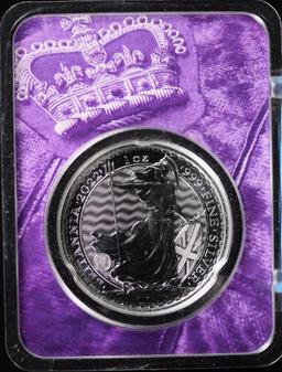 2022 Britannia Queen Life of Elizabeth II 1 oz Silver