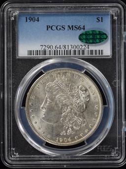 1904 Morgan Dollar PCGS MS-64 CAC