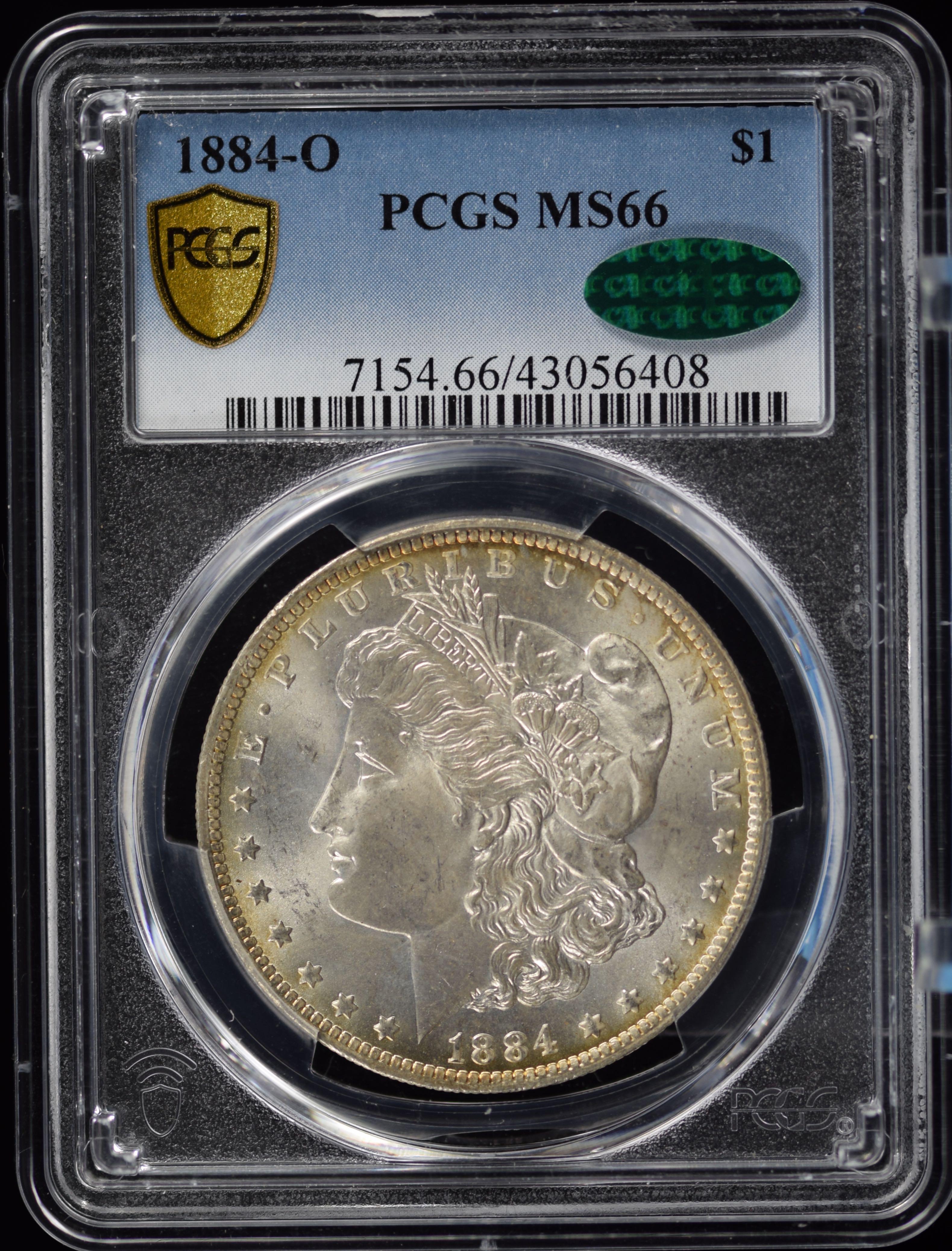 1884-O Morgan Dollar PCGS MS-66 CAC