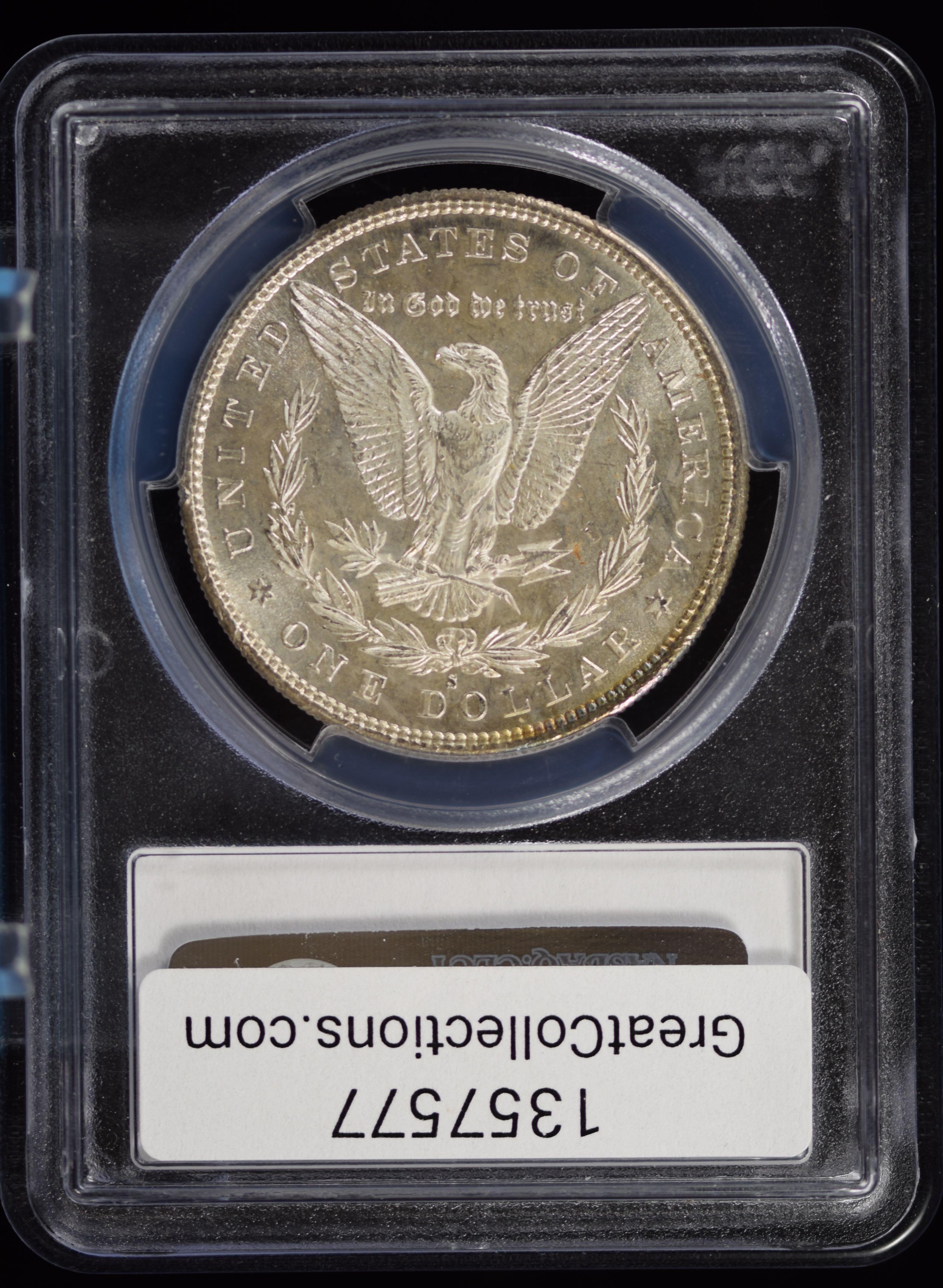 1880-S Morgan Dollar PCGS MS-65 Plus CAC