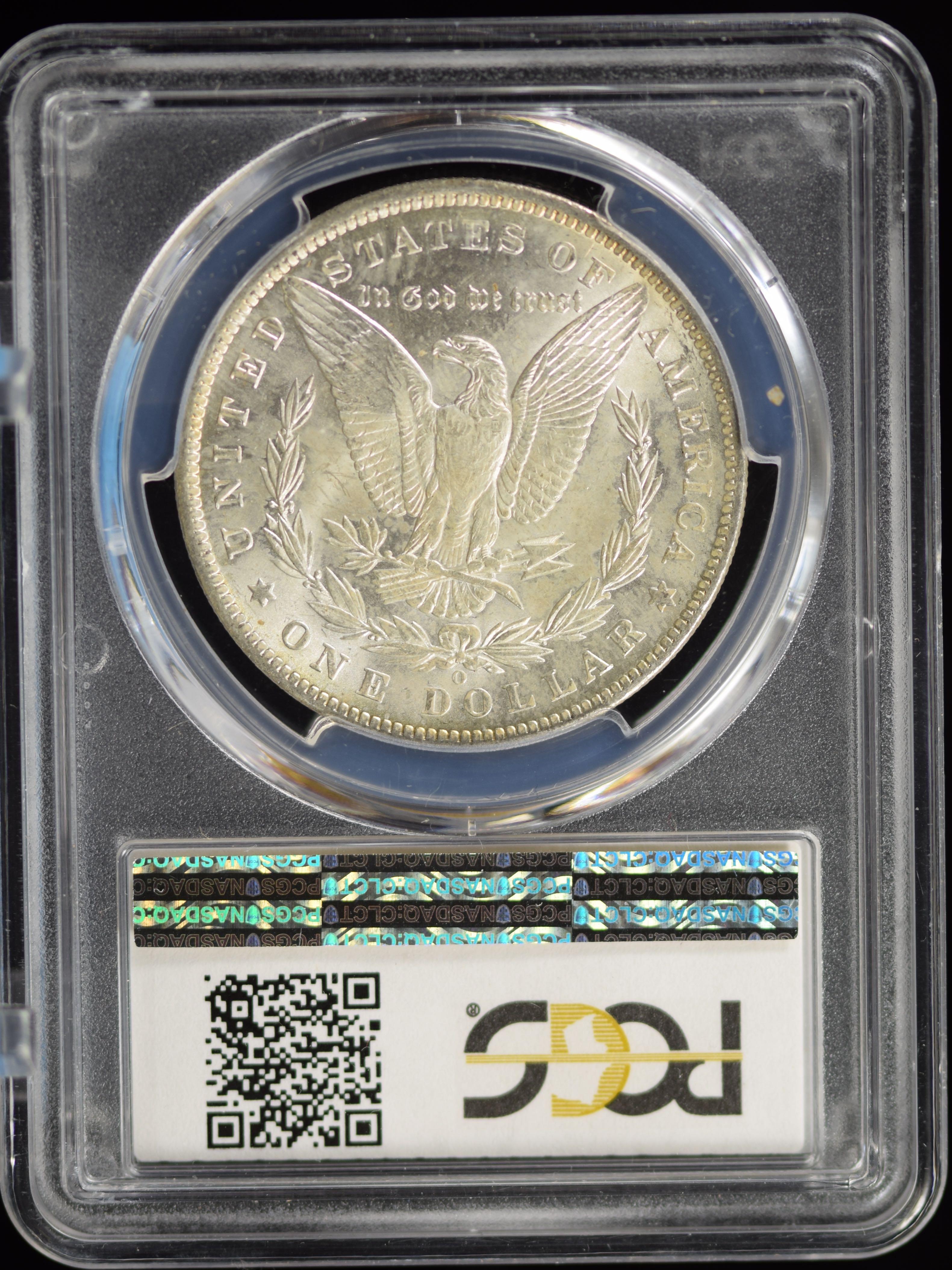 1885-O Morgan Dollar PCGS MS-63