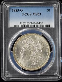 1885-O Morgan Dollar PCGS MS-63