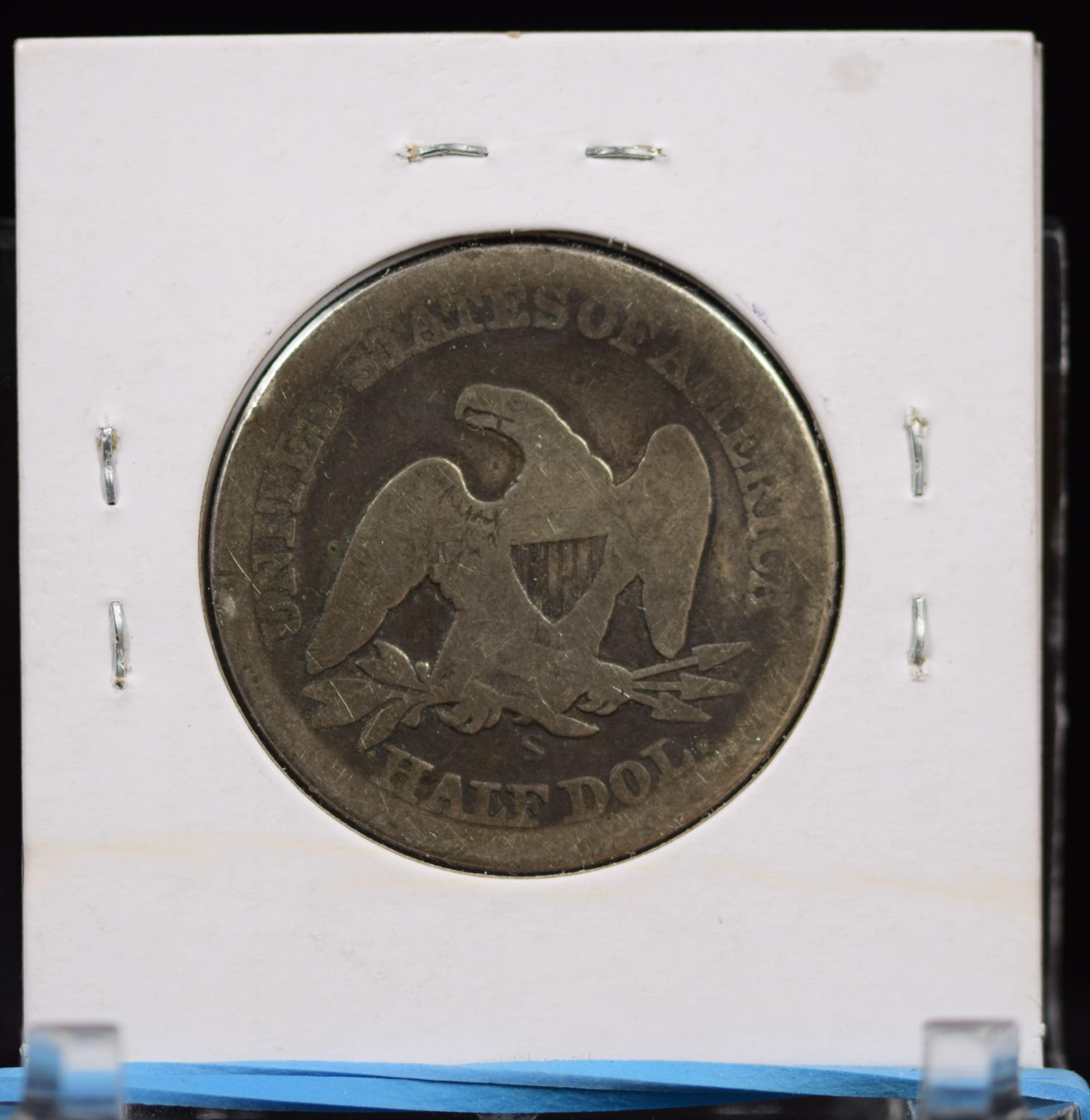 1859-S Seated Half Dollar G Better Date