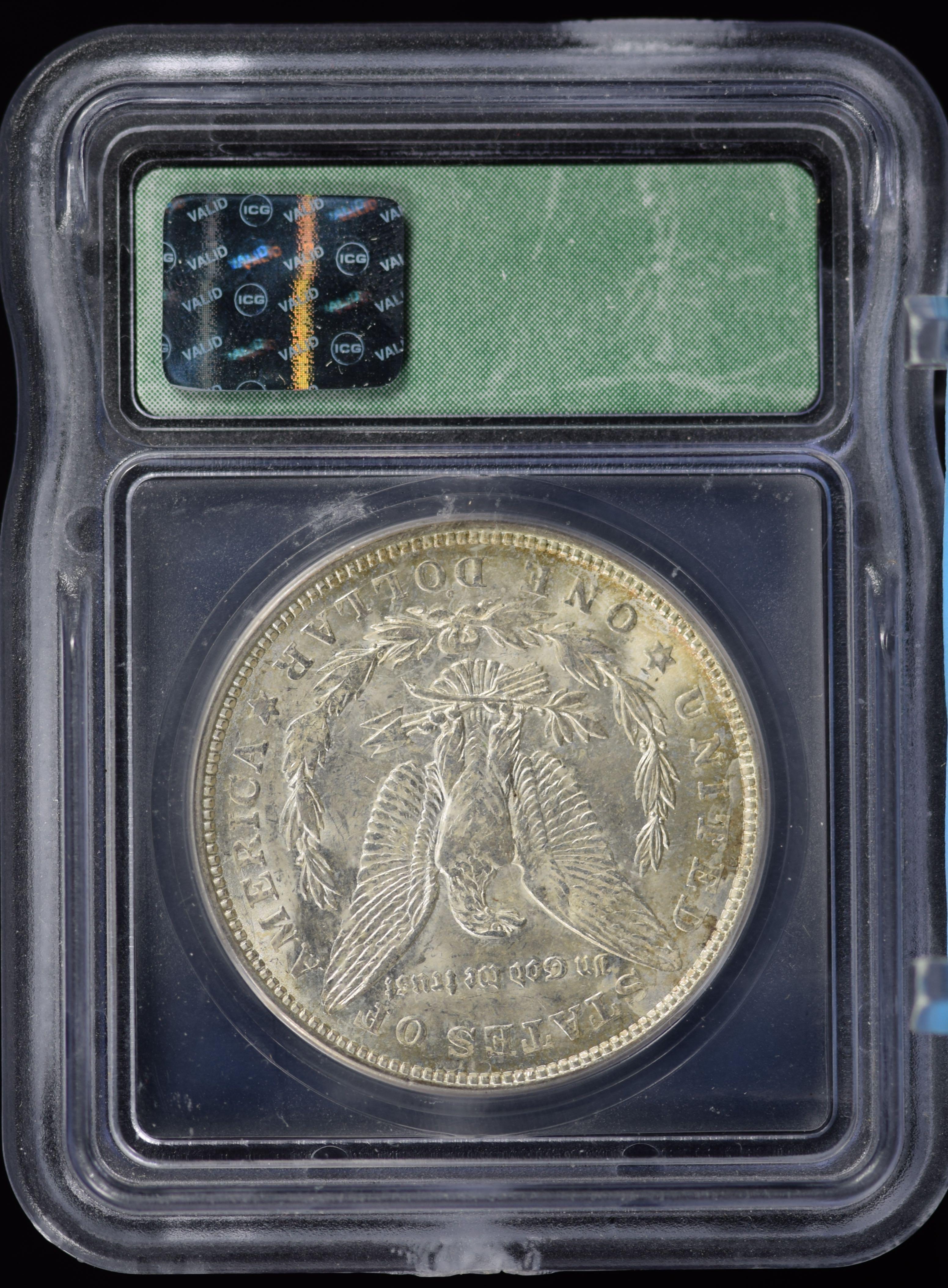 1921-D Morgan Dollar ICG MS-63