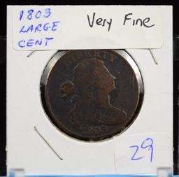 1803 Bust Large Cent Very Fine
