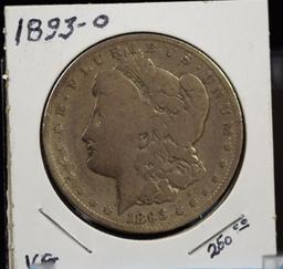 1893-O Morgan Dollar VG