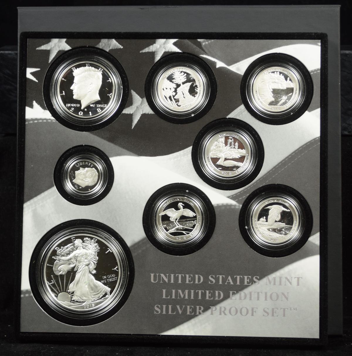 2018 US Mint Silver Proof Set Limited