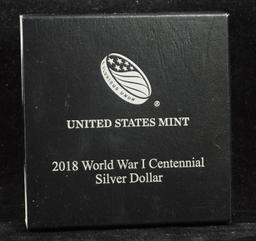 2018 WWI Centennial Silver Dollar