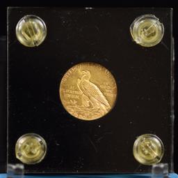 1929 $2.50 Gold Indian Choice BU