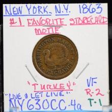 CWT New York NY630CC-4A Turkey Motif VF