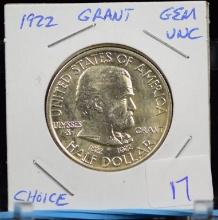 1922 Grant Commem Half Dollar Nice