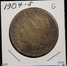 1904-S Morgan Dollar G Plus