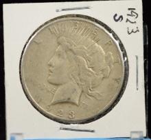 1923-S Peace Dollar XF