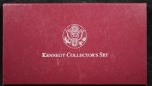 1998 Kennedy Collectors Set Silver Half & Dollar COA