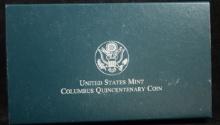 US Mint Columbus Quincentenary Coin