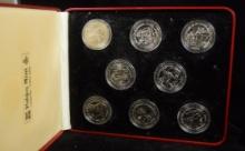 Sherlock Holmes 8 Crown Proof Set 100th Anniversary