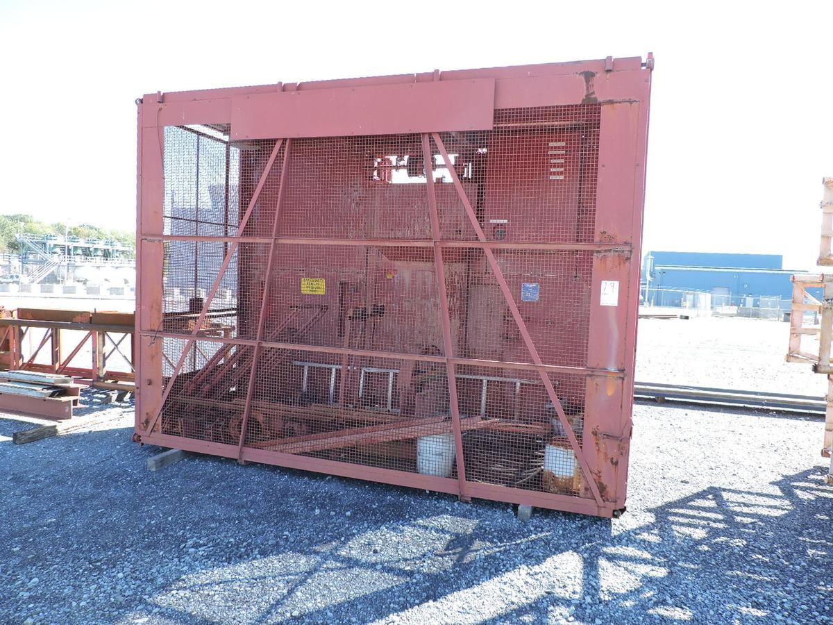 Approx. 140-FT External Freight Elevator by TORNBORGS – 6K LB Capacity