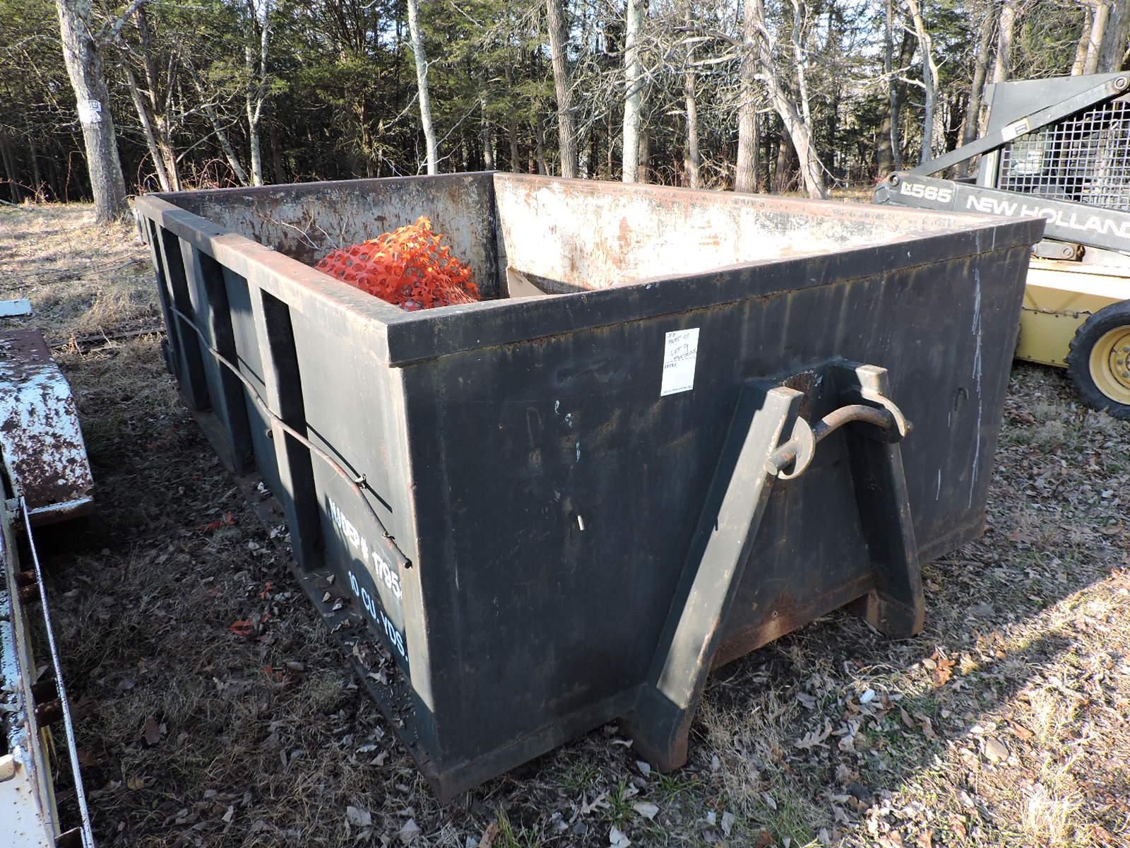 1997 International 4900 Regular Cab - Roll-Off / Hook Truck - with 3 Dumpsters & Flat Bed