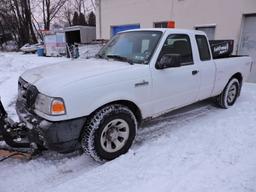 2010 Ford Ranger 4X4 - Lift Gate & Meyers Plow Set Up