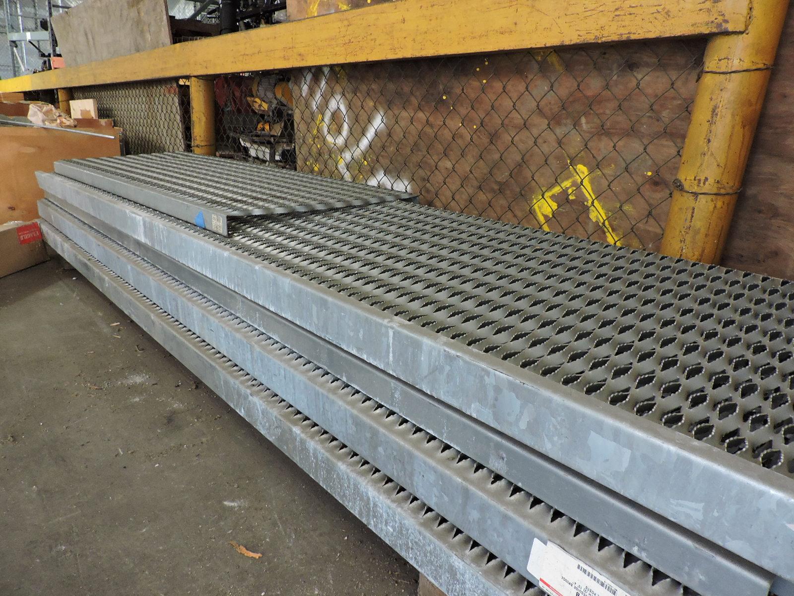 Catwalk Treads - 8 Ten Foot Sections and 1 Five Foot Section