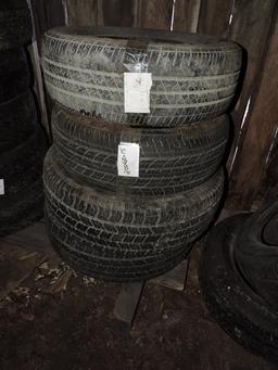 Used Tires: Various -- 205/60R15 and 195/60R14 - 9 total